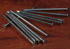 Round Iron Carpentry Nails